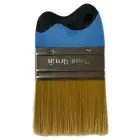 Пензель плаский для декору 75 мм з прогумованою ручкою