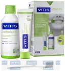 Набір Dentaid Vitis Orthodontic зубна паста 100 мл + ополіскувач 500 мл + щітка 1 шт. (8427426045835)