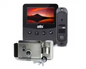 Комплект відеодомофону ATIS AD-430B Kit box Електромеханічний замок у Подарунок, домофон для дому, офису, складу, квартири