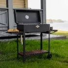 Мангал-барбекю Daddy Smoke на 12 шампурів (1240х350х995)