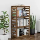 Стелаж Книжкова Шафа на 4 полиці Ladder (1200В х 750Ш х 300Г)