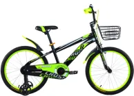 Велосипед Crossride 20" BMX ST Brix чорно - зелений (04571-2*)