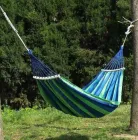 Підвісний гамак тканинний з планкою Amazonas 120 х 200см у чохлі Різнокольоровий