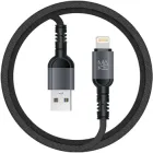 Кабель MAKE USB to Lightning 2.4A 1 м Denim Grey (MCB-LD3GR)