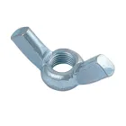 Гайка баранцева, DIN 315, цинк білий M6 уп 10 шт snapt