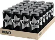 Упаковка слабоалкогольного напою Revo Black 8.5% 0.5 л x 24 шт (4820252123069)