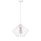 Трековий світильник підвісний Track Rhomb-S TP300-1000 Білий