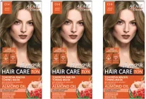Упаковка тонувальної маски для волосся Acme Color Hair Care Ton oil mask №014 Русявий 30 мл х 3 шт (ROZ6400230639)
