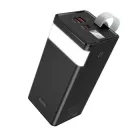 Повербанк з підвищеною ємністю Hoco J86A Powermaster 22.5W fully compatible 50000 mAh Цвет Черный