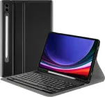 Чохол-клавіатура AIRON Premium для Samsung Galaxy Tab S9 Plus / S9 FE Plus 12.4'' 2023 Bluetooth Black (4822352781116)