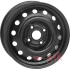 Диск Кременчук Т1301 DAEWOO: Lanos, Sens, Nexia, Opel Corsa, Kadett 5x13 4x100 ET49 DIA56.56 Black