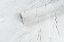 Шпалери під мармур метрові вінілові на флізеліні Vinil LS Lagoona DHL-1651/2 молочний (1,06х10,05 м)