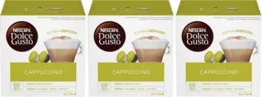 Набір Кава в капсулах NESCAFE Dolce Gusto Cappuccino 3 упаковки х 16 шт (7613036305655)