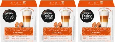 Набір Кава в капсулах NESCAFE Dolce Gusto Latte Macchiato Caramel 3 упаковки х 16 шт (7613037788235)
