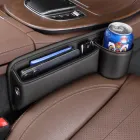 Автомобільна кишеня-органайзер між сидіннями з підсклянником UFT Car organizer 4