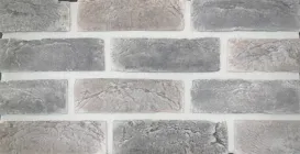 Облицювальна плитка Loft Brick Йорк Світло-сірий 205x65 мм