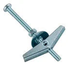 Анкер пружинний Парасолька, гвинт, цинк білий М5x75 уп 2 шт snapt