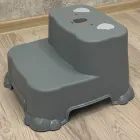 Стільчик-сходинка, драбинка для дітей Dunya Plastik 06104 Сіра