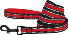 Повідець для собак Barksi Mesh розмір M довжина 2 м ширина 25 мм Червоний (2007033026012)