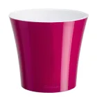 Горщик для квітів ARTE 0,6 л пурпурний-білий