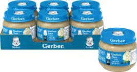Упаковка овочевого пюре Gerber Цвітна капуста з 6 місяців 80 г х 6 шт. (7613287164988)