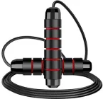 Скакалка швидкісна EasyFit EF-1912 260 см Чорна (56003343)