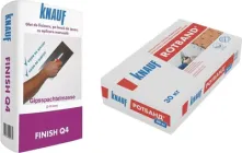 Набір для стін та стелі на 15 м2 Шпаклівка фінішна Knauf HP Finish Q4 25 кг 1 шт. + Штукатурка гіпсова Knauf Rotband 5-50 мм 30 кг 5 шт.