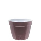Горщик з автополивом Santino ASTI 1,4 л шаде-білий (AST14SHD/WHT)