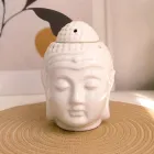 Аромалампа керамічна "Будда" Rezon Білий D022