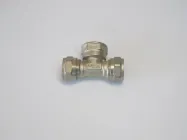 Трійник для металлопластика Valtec обжимний з внутр.резьбою 20 3/4" 20