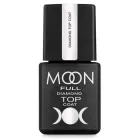 Топ для гель лаку без липкого шару Moon Full Diamond Top Coat, 8 мл