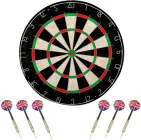Дартс Newt Profleisure Dartboard класичний 45 см із дротиками (NE-LG-DRT18)
