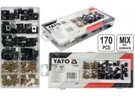 Набір Саморізів із Шайбами ​​Закладними 170 шт YATO (YT-06780)