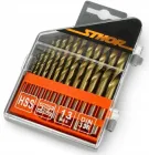 Набір Свердл по Металу 13 шт Ø 1.5-6.5 мм HSS Титанові (22300)