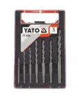 Свердла по Бетону Набір 7 шт Ø 4, 5, 6, 8, 9, 10, 12 мм YATO (YT-4390)