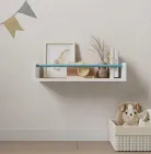 Дитяча настінна полиця, дитяча навісна полиця для книг DNP-2B+N2