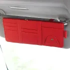 Органайзер на козирок в автомобіль червоний