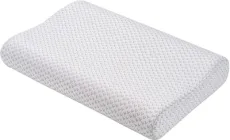 Подушка ортопедична Ardesto Sleepwell Memory foam Хвиля Білий 60х40х11/9 см (ART6040COP)