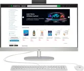 Моноблок HP All-in-One 27-cr0039ua (A1QY1EA) Shell White