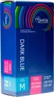 Рукавички оглядові нітрилові нестерильні, синій (М, 100 шт)