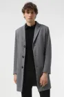 Чоловіче Пальто Sun`s House зріст: 182 розмір: 52 Сірий (арт. T-161)
