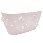 Горщик для квітів балконний 3D 4,1 л рожевий 29х29х14,5 см