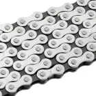 Цепь велосипедна Grey's S410 YBN 1/2"x1/8", 1 швидкостей, 112 ланок, Half Silver із замком