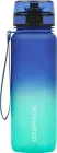 Пляшка для води UZSPACE Gradient 3053 800 мл Синьо зелена (6955482333341)