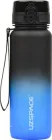 Пляшка для води UZSPACE Gradient 3053 800 мл Чорно блакитна (6955482334348)