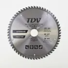 Диск пильний по алюмінію та пластику TDV 210х30х60 мм