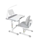 Комплект FunDesk парта + стілець трансформери Vivo Grey Cubby