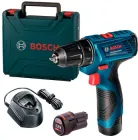 Акумуляторна дриль-шурупокрут Bosch Professional GSR 120-LI + 2 акб GBA 12V 2.0Ah + з/п GAL 1210 CV + валіза (06019G8000)