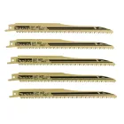 Пиляльне полотно HCS Makita B-05153 (203 мм, 5 шт) для шабельних пил (30090)