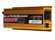 Інвертор Перетворювач напруги 3000/1500 Вт 12-220V Чистий сінус